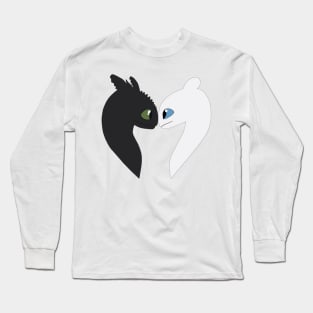 toothless and light fury Long Sleeve T-Shirt